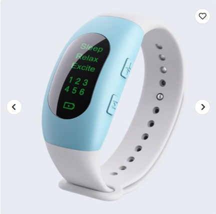 ⭐ Wearing Sleep Aid Device – Fortschrittliches Mikrostrom-Armband für erholsamen Schlaf, weniger Angstzustände und Stress