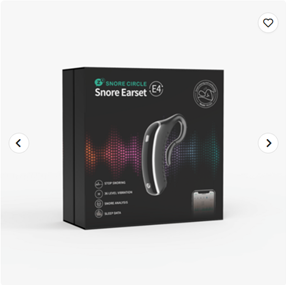 🌟Snore Circle E4 — Умное электронное устройство против храпа и анализатор сна