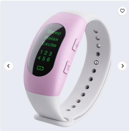 ⭐ Wearing Sleep Aid Device – Fortschrittliches Mikrostrom-Armband für erholsamen Schlaf, weniger Angstzustände und Stress