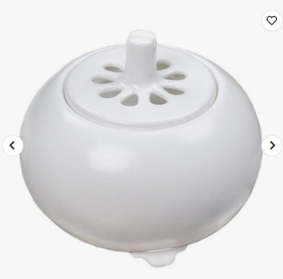 ⭐ Luksusowy elektryczny ceramiczny palnik do aromaterapii z drzewem agarowym i kadzidłem (Model 10BA)