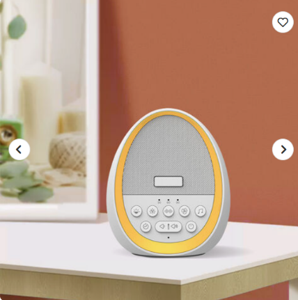 🌟 „Lumina Portable Wireless“ baltojo triukšmo aparatas — 29 HD raminantys garsai ir naktinė lemputė miego terapijai