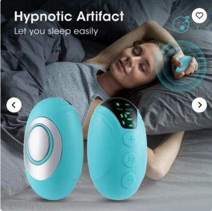 Title: ⭐ EMS 15-Level Handheld Sleep Aid Gadget & Microcurrent Wellness Device HSA 011