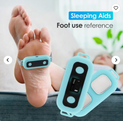 Title: ⭐ Dual-Purpose Hand and Foot Sleep Aid Gadget & Microcurrent Wellness Device HSA 010 (SLP)