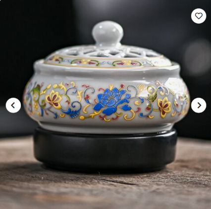 ⭐️ Lumina Smart Ceramic Electronic Aromatherapy Stove & Incense Burner ⭐️