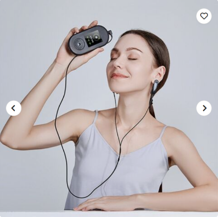 ⭐ Přístroj pro podporu spánku s uklidňujícími mikroprody a vibracemi