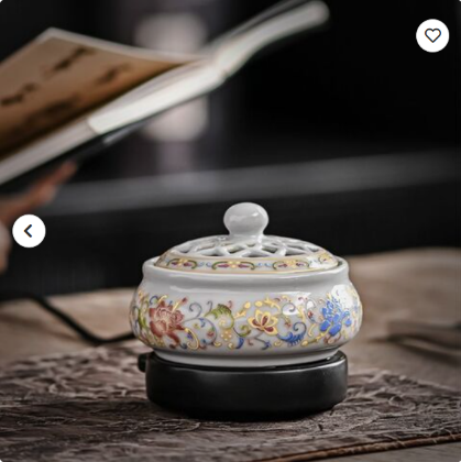 ⭐️ Lumina Smart Ceramic Electronic Aromatherapy Stove & Incense Burner ⭐️
