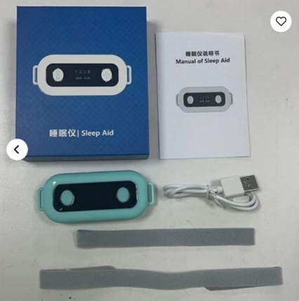 Title: ⭐ Dual-Purpose Hand and Foot Sleep Aid Gadget & Microcurrent Wellness Device HSA 010 (SLP)