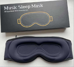 Premium packaging and interior design of the Lumina 3D Bluetooth music sleep mask