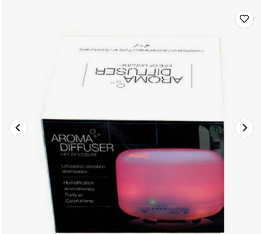 ⭐ Prabangus 500 ml ultragarsinis aromatų difuzorius ir oro drėkintuvas su 7 spalvų LED naktine lempa (nuotolinio valdymo pultas)