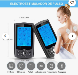 Title: ⭐ Dual-Channel Professional Digital TENS Unit & EMS Muscle Stimulator for Home Fitness & Recovery