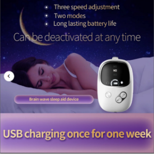 ⭐ Lumina Micro-Holding Sleep Therapy Aid Instrument — Tragbares Gerät mit USB-Aufladung für tiefen Schlaf und Linderung von Schlafstörungen